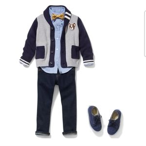 Janie and Jack FRENCHIE SHAWL CARDIGAN Vasity Jacket